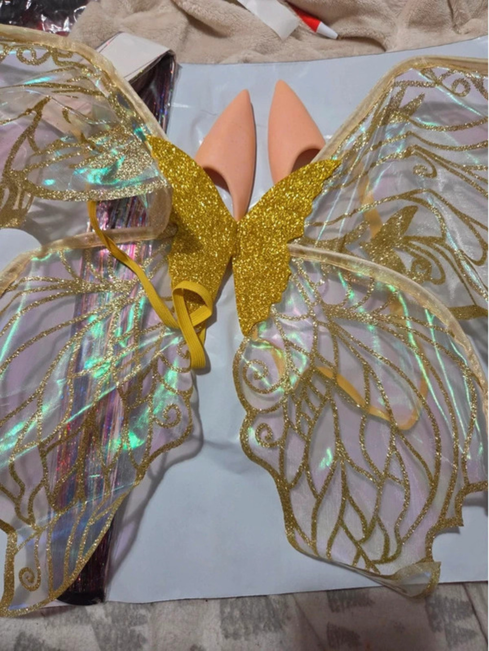 Elf fairy set gold foil